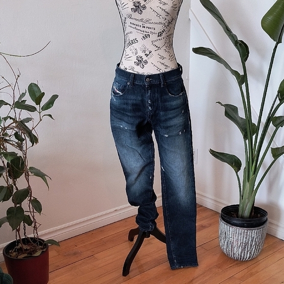 Diesel Men's Blue Jeans Size 30 - Picture 5 of 12